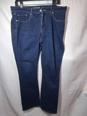 Signature by Levi Strauss Navy Straight-Leg Jeans